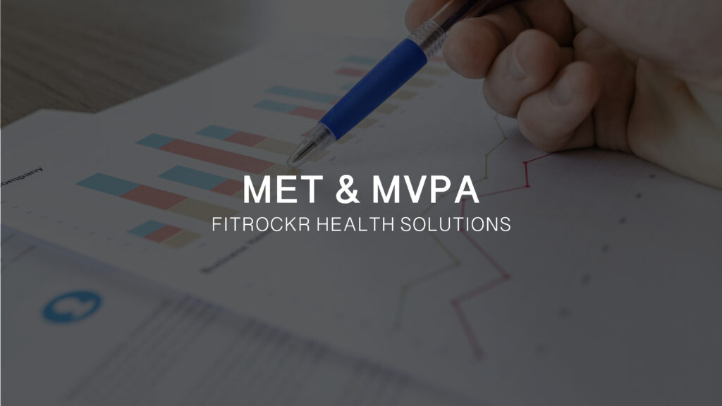 MET & MVPA Data now available on Fitrockr.