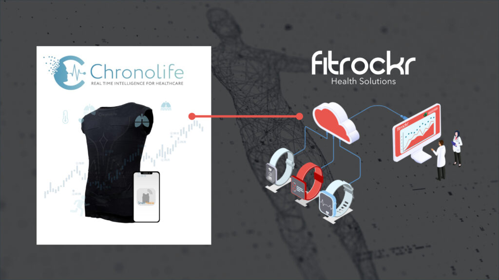 Fitrockr and Chronolife announce strategic partnership to advance wearable health technology use in research, patient monitoring and clinical trials