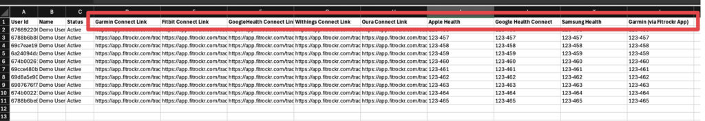 Export all wearable connect options